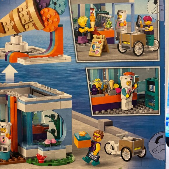 NEW Official Lego City Ice-Cream Shop Set #60363 - 296 Pieces - Picture 6 of 11